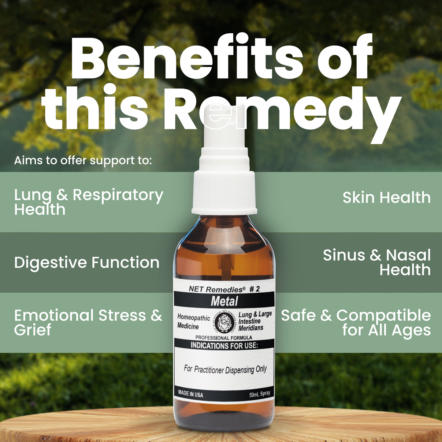NET Remedies® #2 METAL