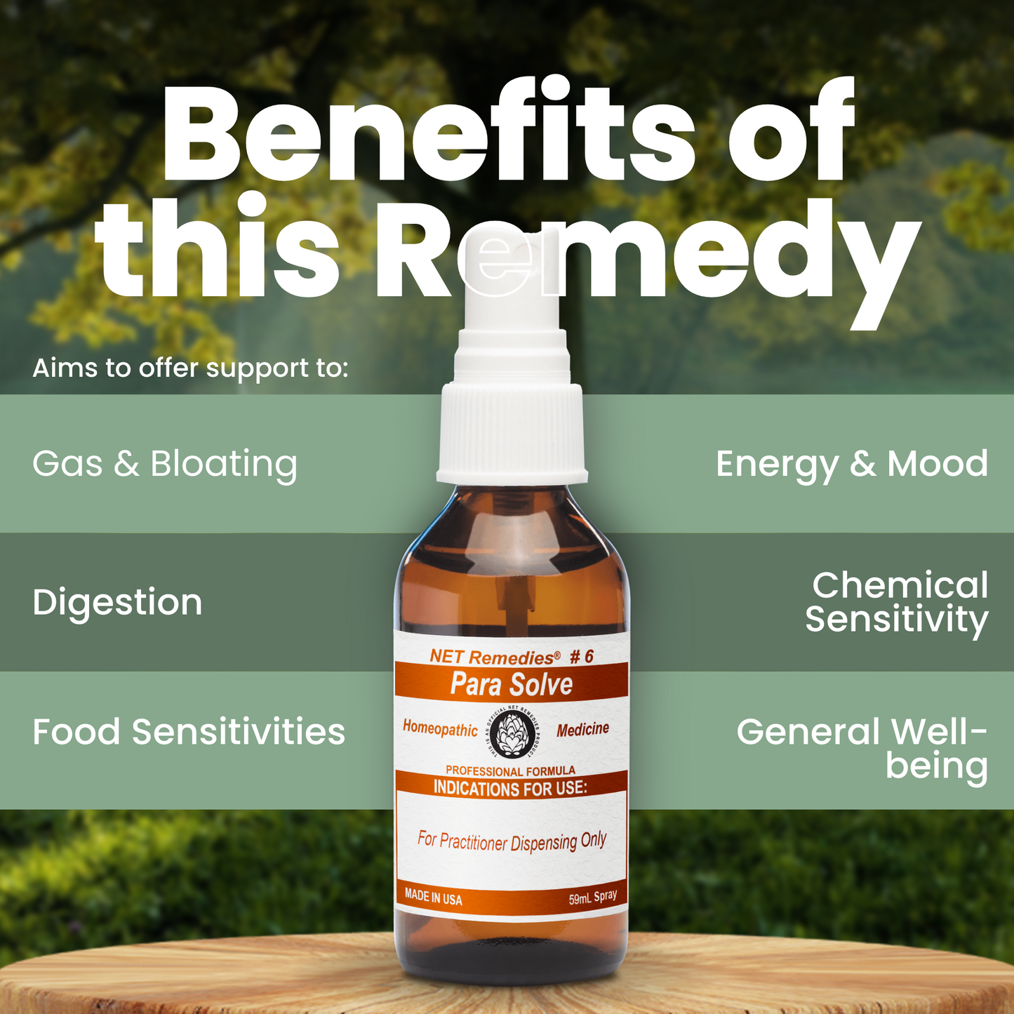 NET Remedies® #6 PARA SOLVE
