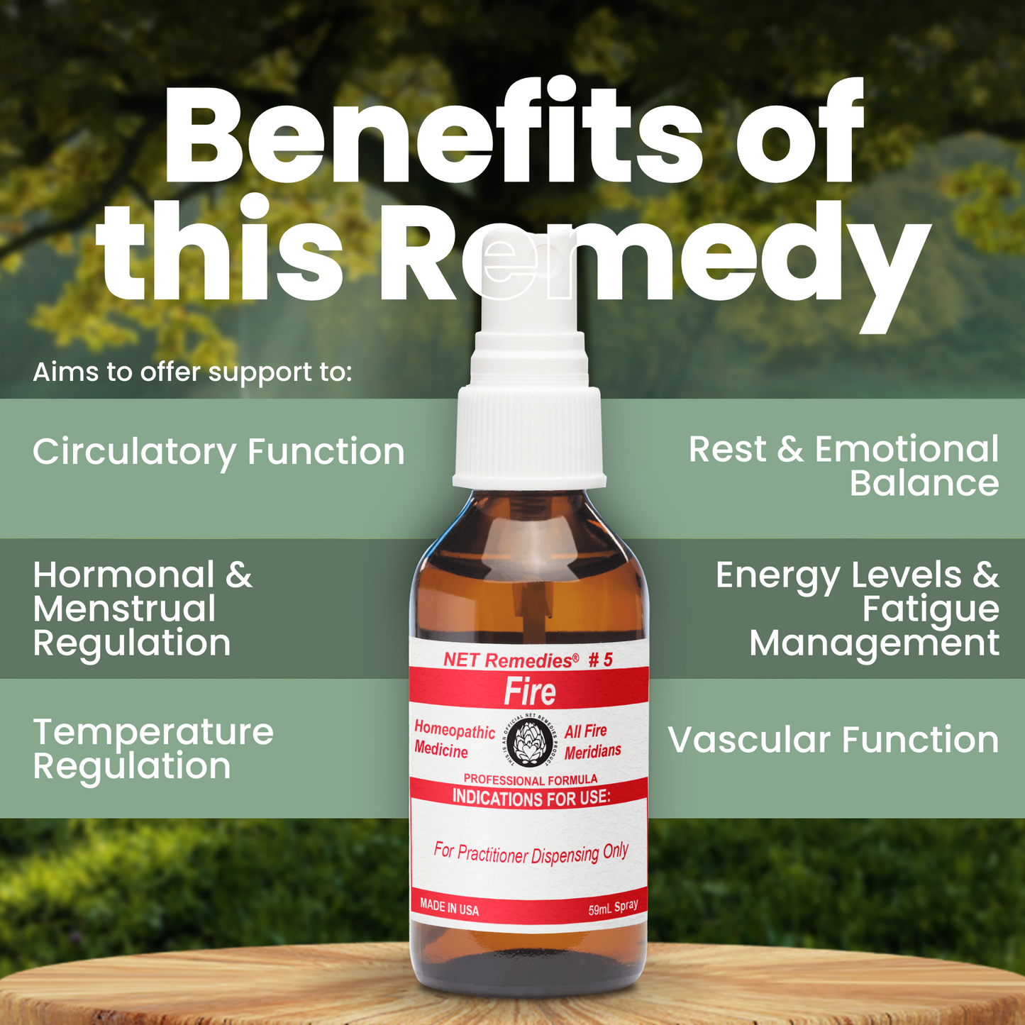 NET Remedies® #5 FIRE