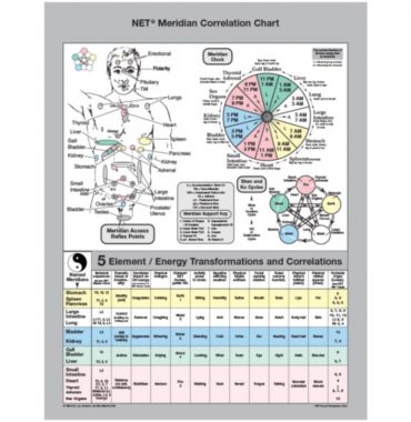 NET Meridian Correlation Chart
