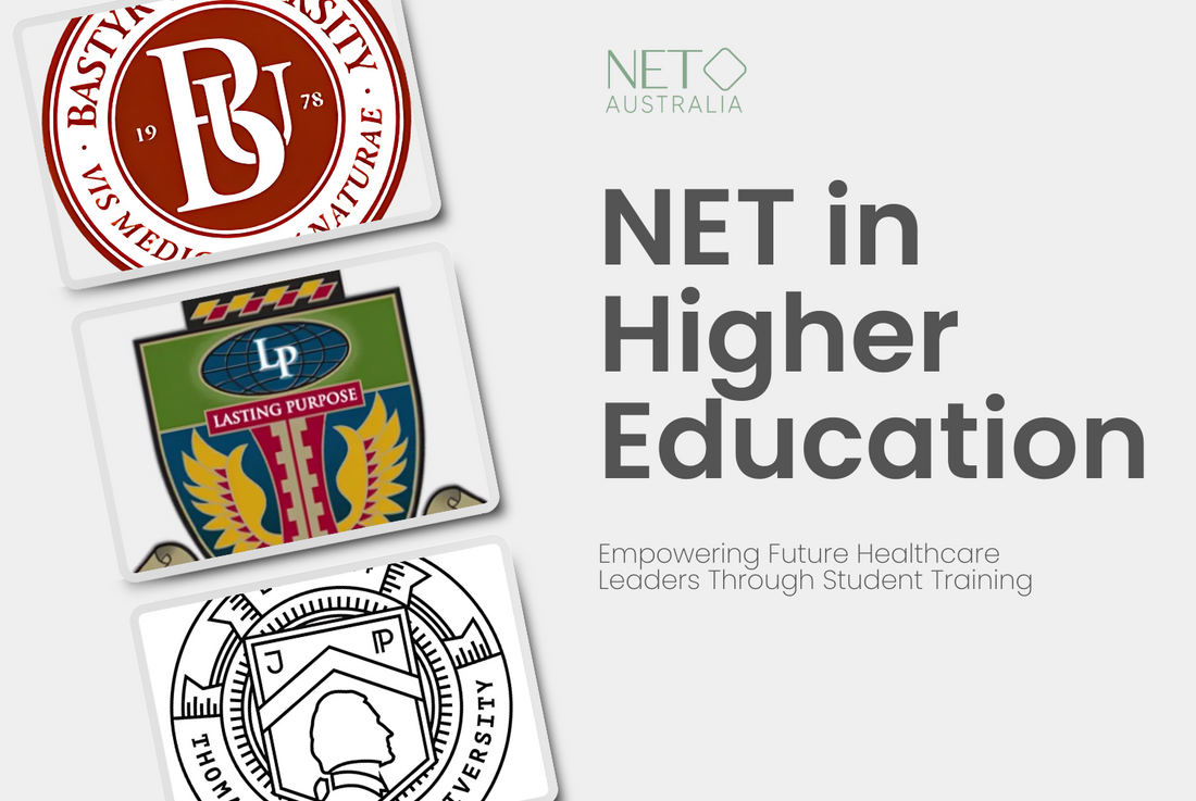 NET Featured at 3 Major Universities: Supporting the Next Generation of Practitioners